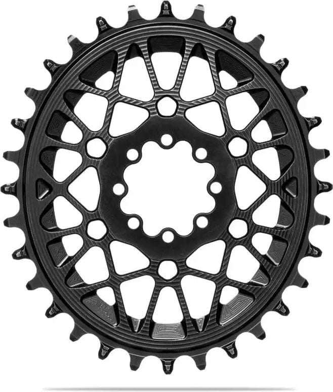 Plateau Ovale AbsoluteBlack Direct Mount 3 mm Offset Sram T-Type Aluminium Noir