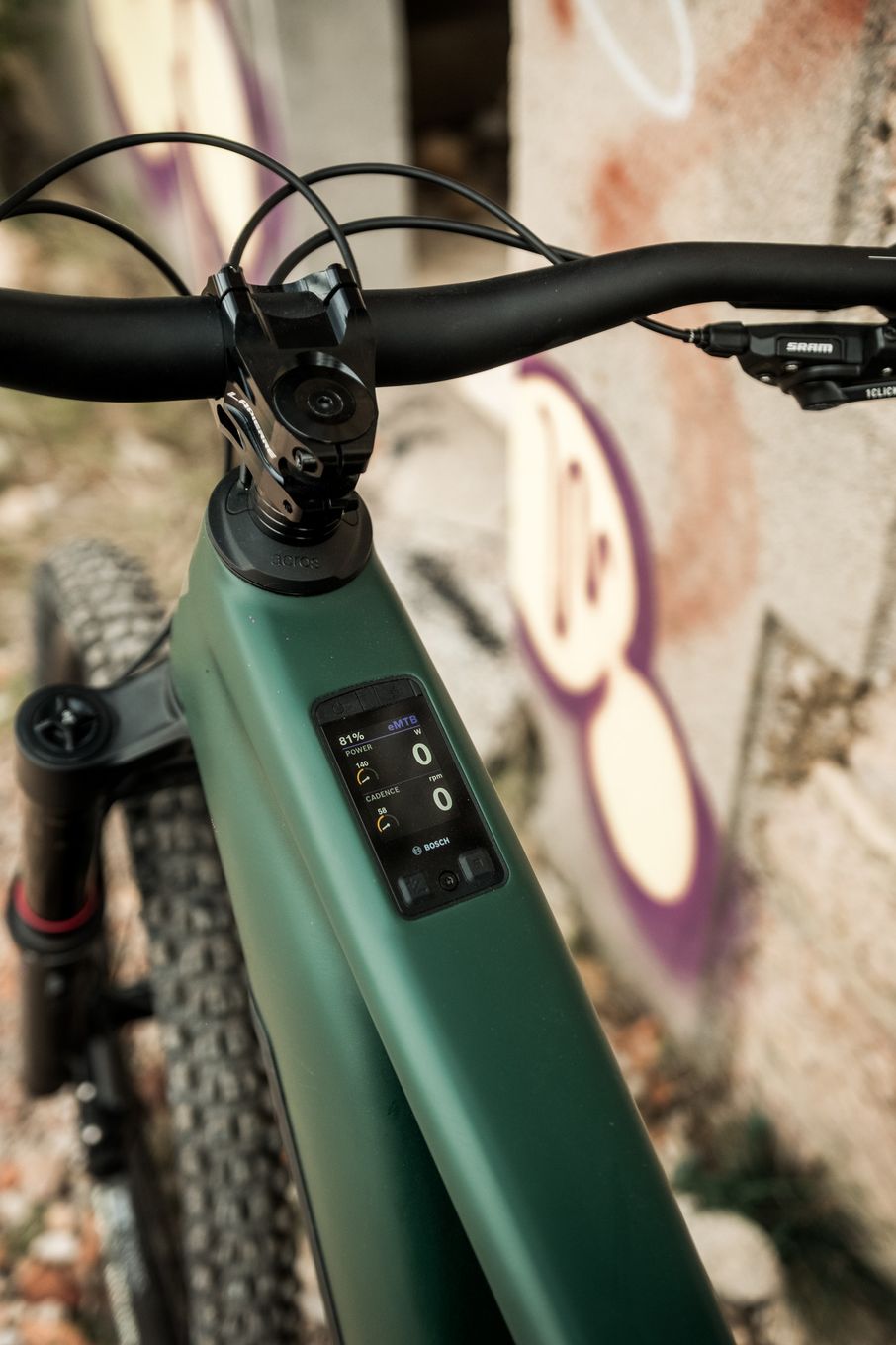 VTT Électrique Tout-Suspendu Lapierre Overvolt AM CF 6.8 Sram 12V 800Wh Bosch 120 Nm MX (29/27.5'') Vert 2026