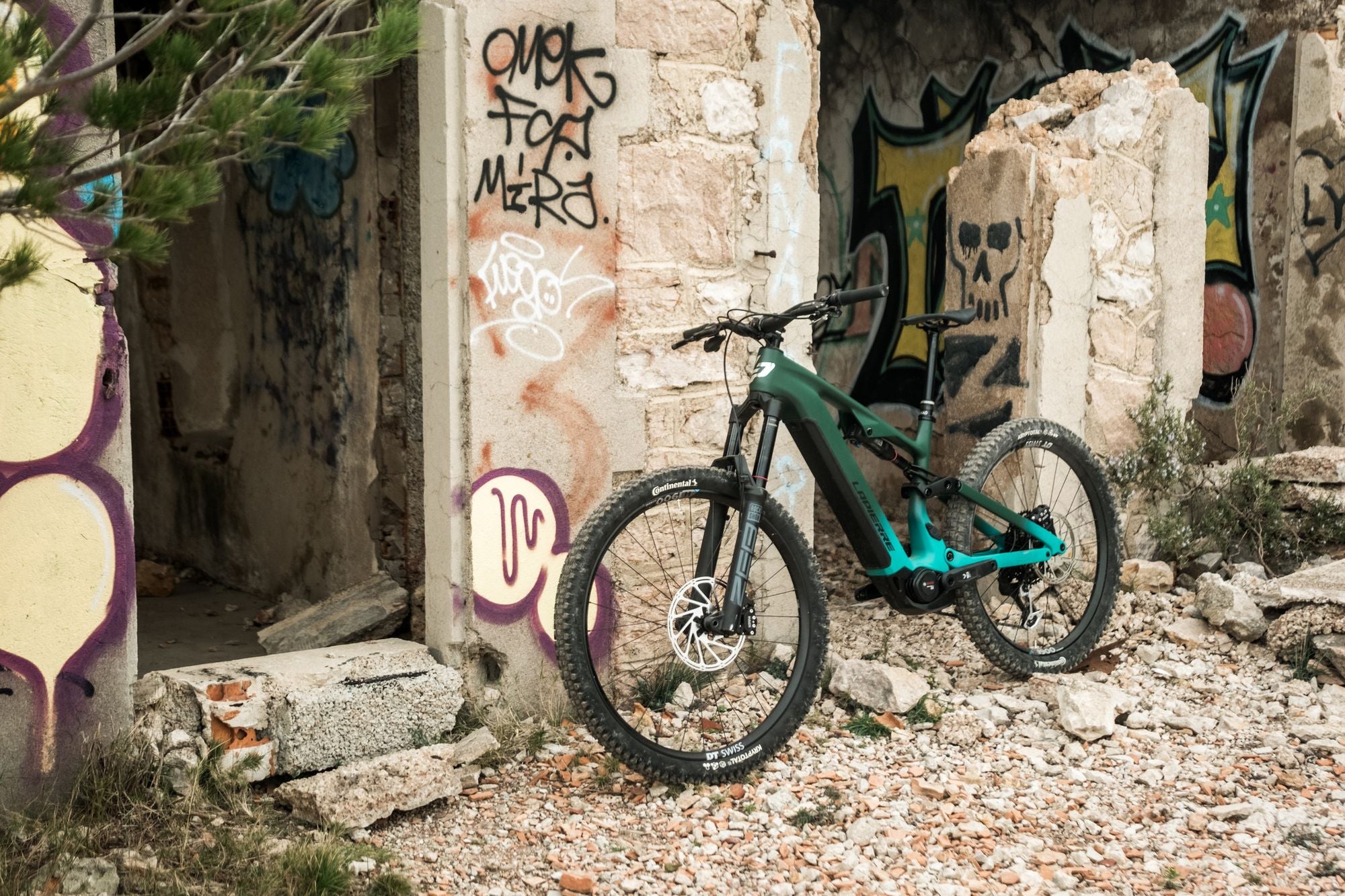 VTT Électrique Tout-Suspendu Lapierre Overvolt AM CF 6.8 Sram 12V 800Wh Bosch 120 Nm MX (29/27.5'') Vert 2026