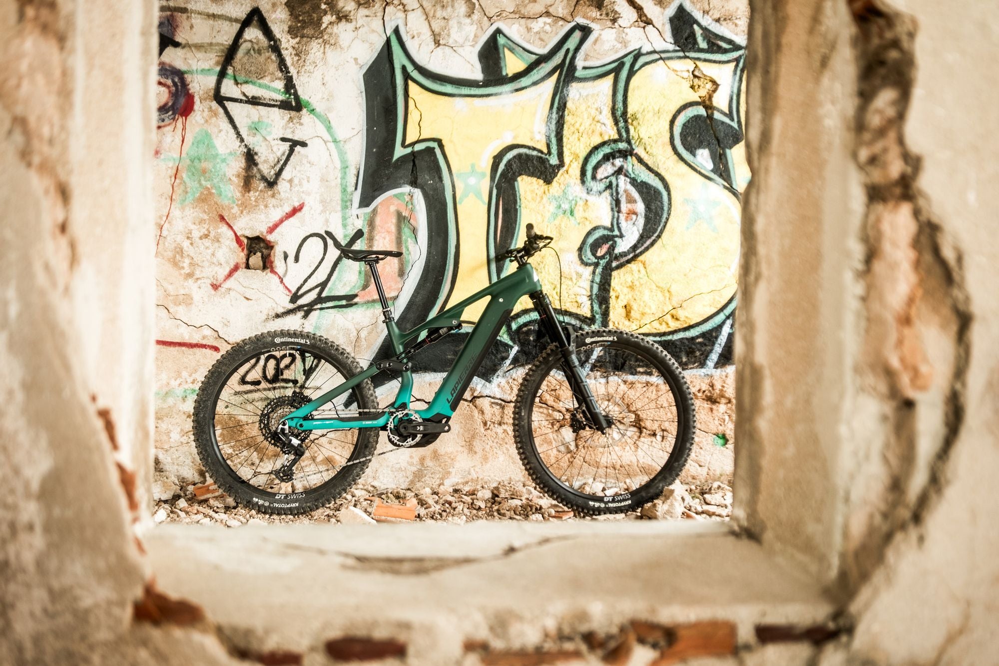 VTT Électrique Tout-Suspendu Lapierre Overvolt AM CF 6.8 Sram 12V 800Wh Bosch 120 Nm MX (29/27.5'') Vert 2026