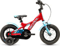 Vélo enfant S'COOL XXlite 1 vitesse - Rouge/Bleu clair