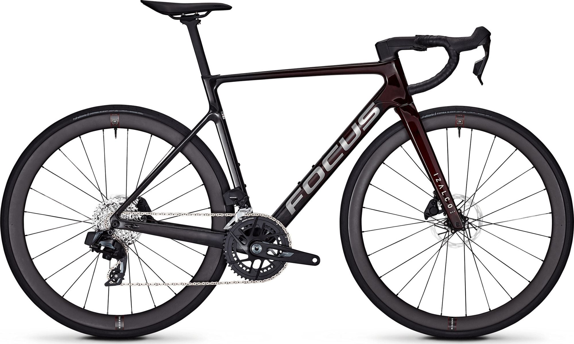 Vélo de Route Focus Izalco Max 8.9 Sram Rival AXS 12V 700 mm Rouge/Noir 2026