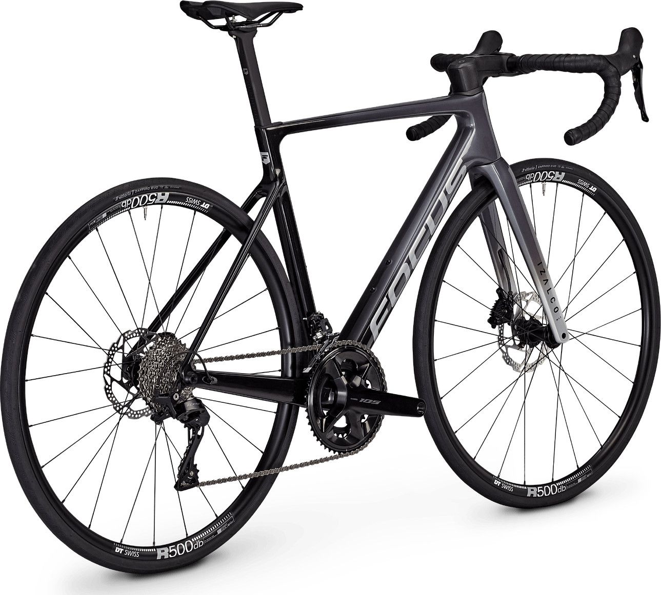 Vélo de Route Focus Izalco Max 8.7 Shimano 105 12V 700 mm Gris/Noir 2026