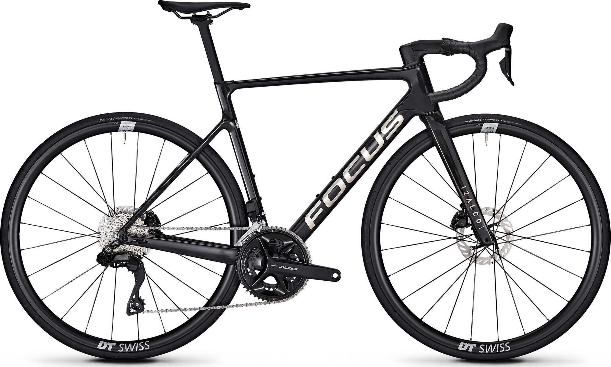 Vélo de Route Focus Izalco Max 8.8 Shimano 105 Di2 12V 700 mm Noir 2026