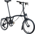 Vélo Pliant Brompton C-Line 12 Vitesses Guidon Bas Noir