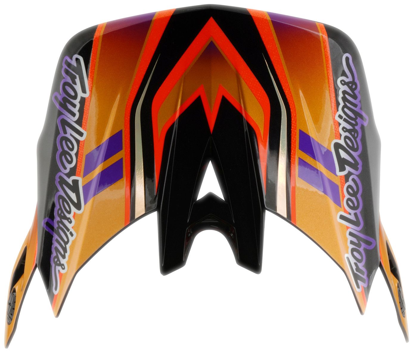Casque Integral Troy Lee Designs D4 Carbon Mips Crest Gold