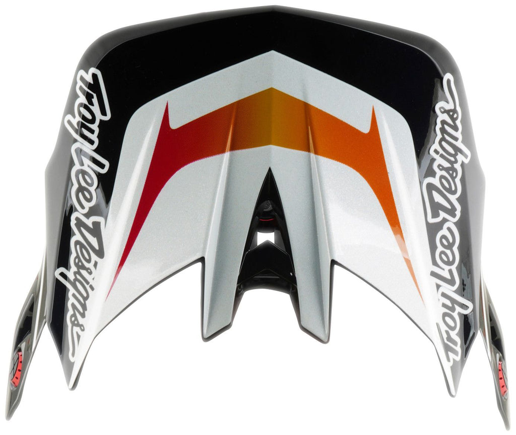 Casque Integral Troy Lee Designs D4 Composite Mips Lined up Blanc