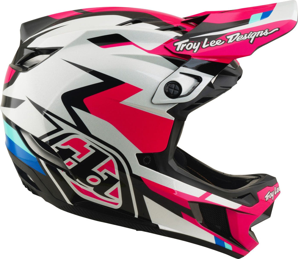 Casque Integral Troy Lee Designs D4 Polyacrilite Mips Roamer Magenta