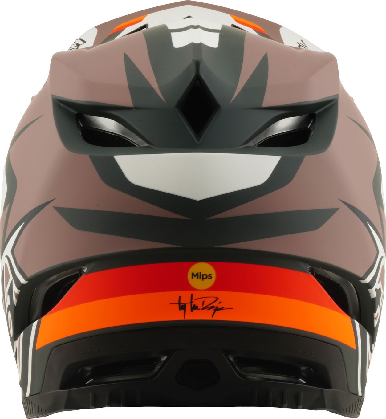 Casque Integral Troy Lee Designs D4 Polyacrilite Mips Roamer Clay