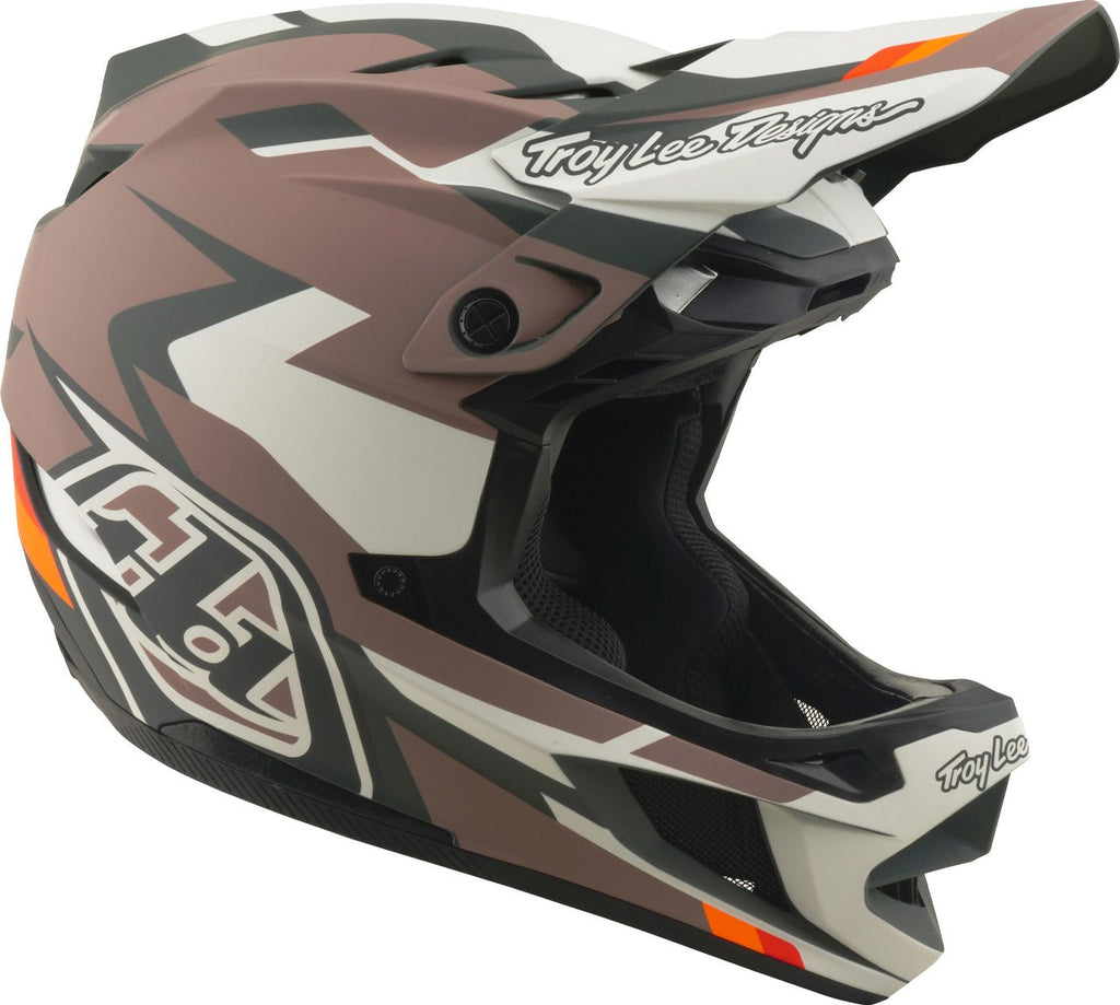 Casque Integral Troy Lee Designs D4 Polyacrilite Mips Roamer Clay