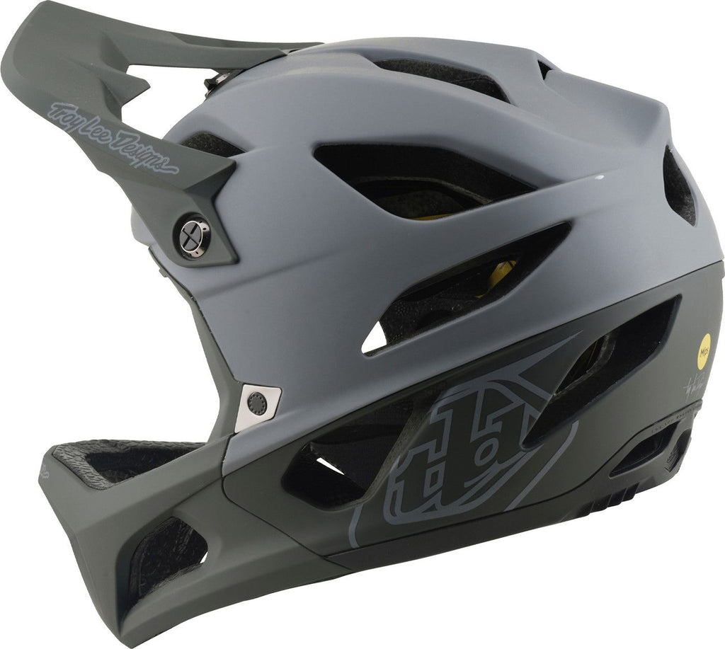 Casque Integral Troy Lee Designs Stage Mips Drone Gris