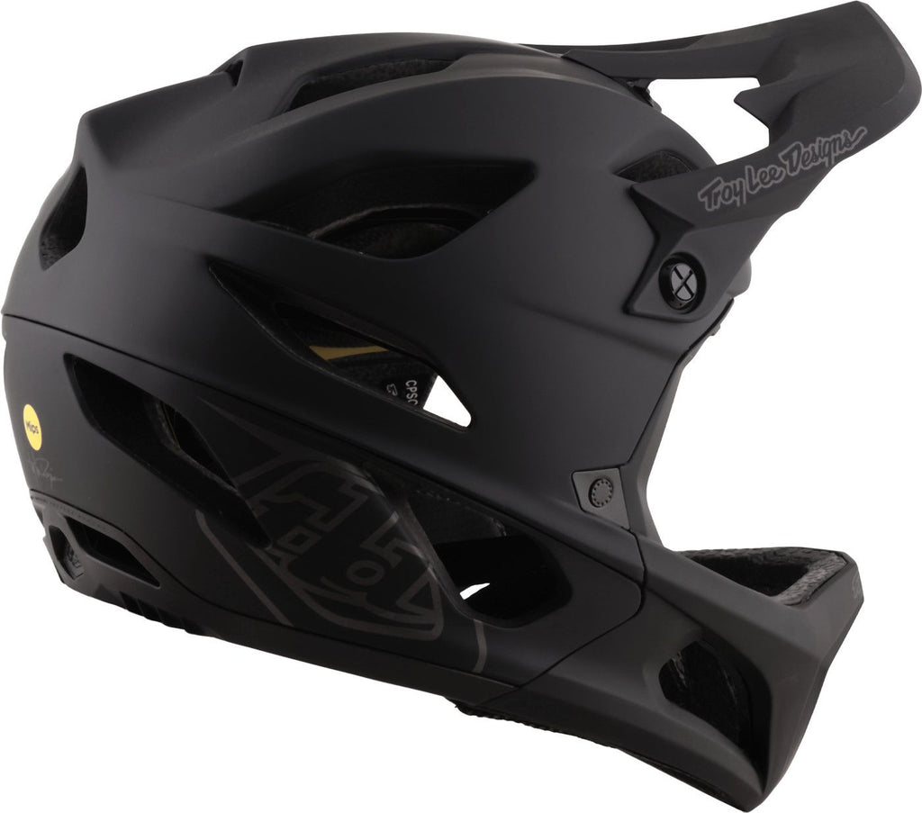 Casque Integral Troy Lee Designs Stage Mips Drone Noir