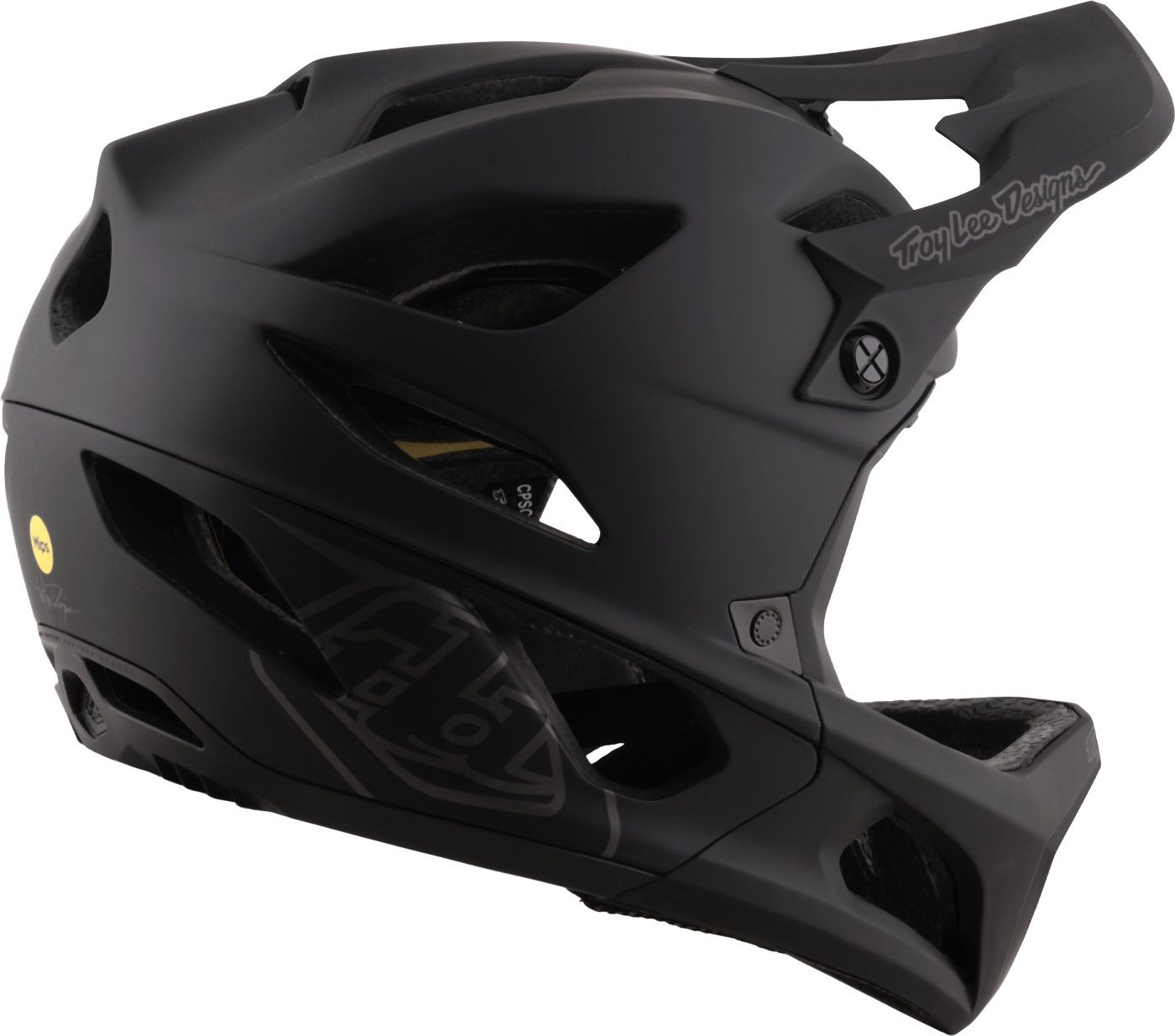 Casque Integral Troy Lee Designs Stage Mips Drone Noir
