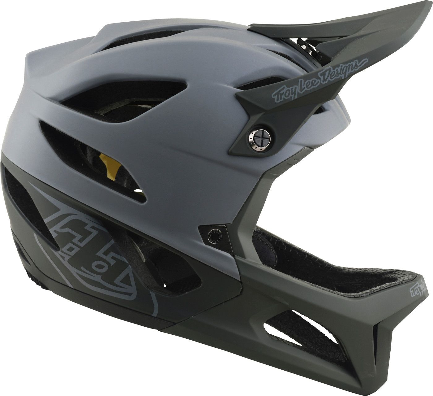Casque Integral Troy Lee Designs Stage Mips Drone Gris