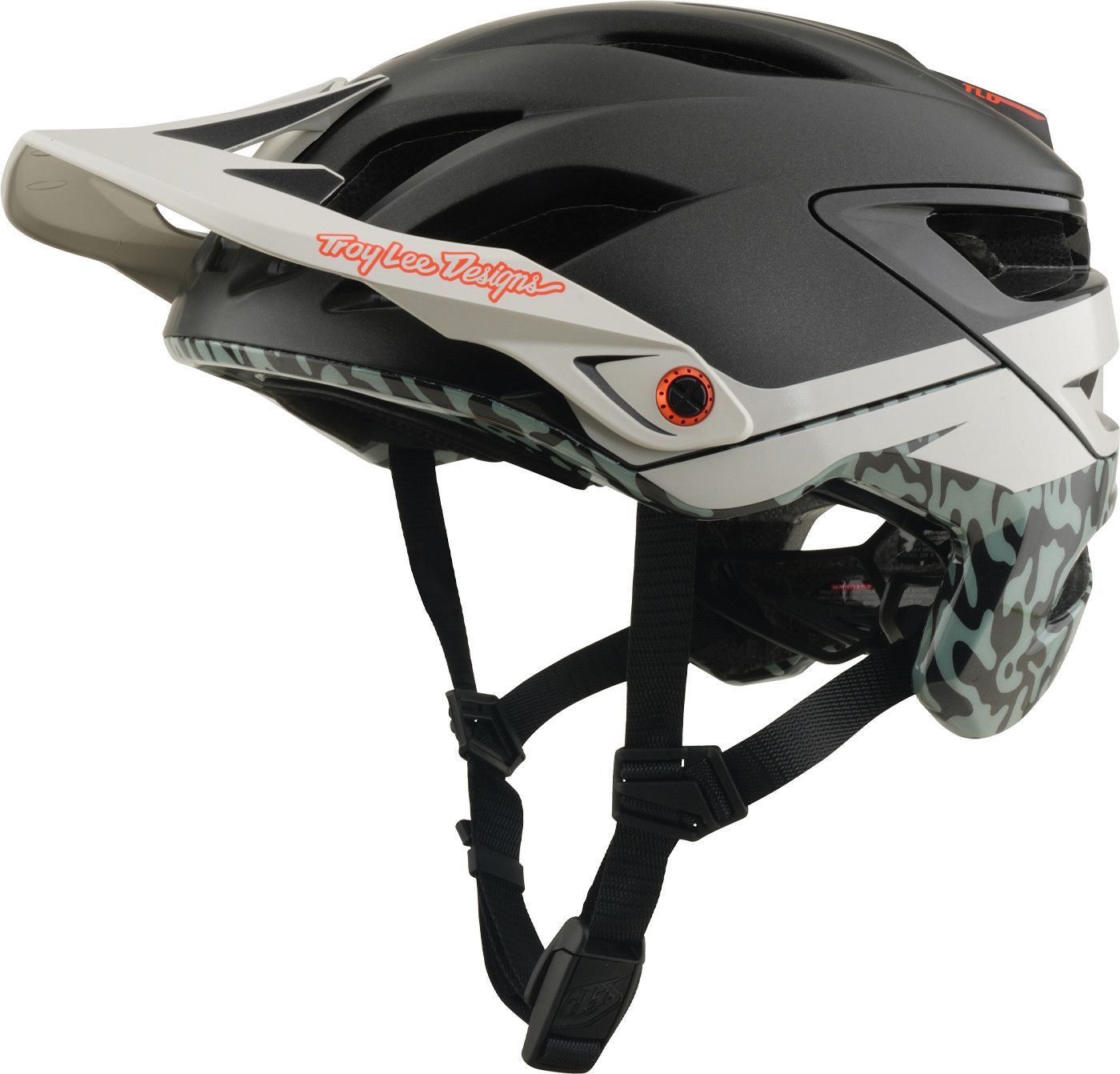 Casque VTT Troy Lee Designs A3 Mips Halo Charcoal/Pumice Gris/Beige