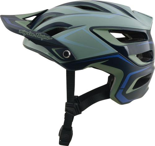 Casque VTT Troy Lee Designs A3 Mips Pin Sage Gris/Bleu