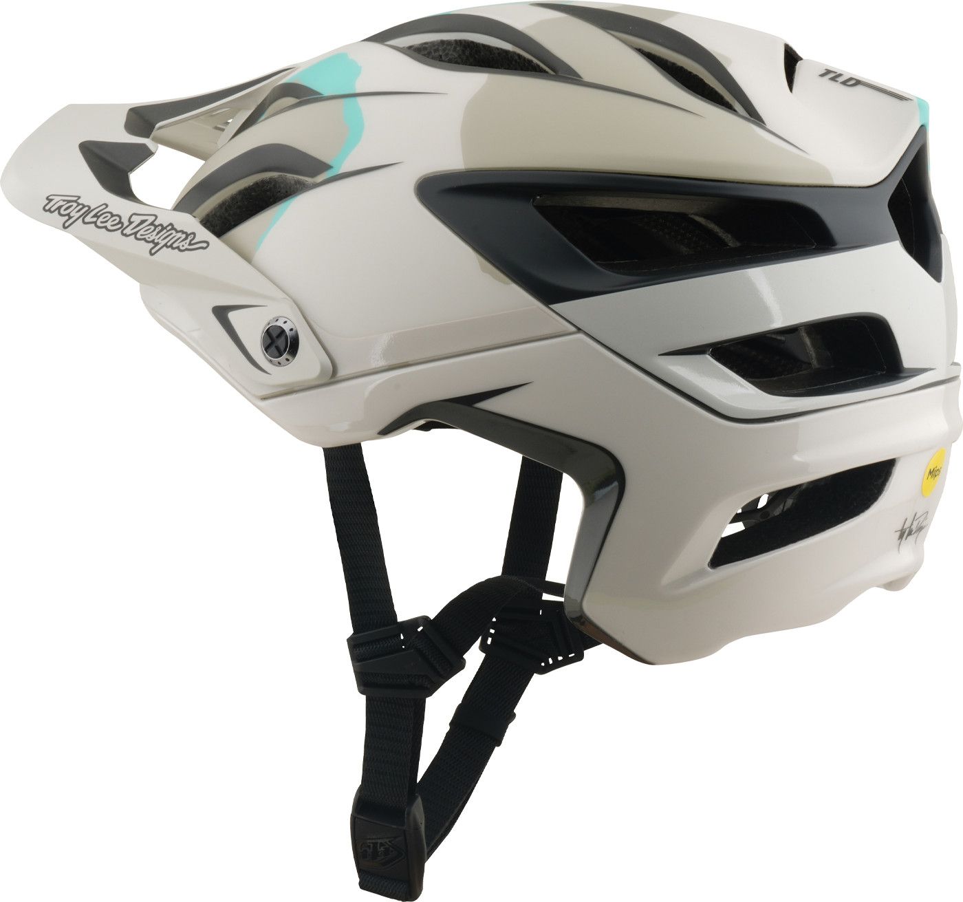 Casque VTT Troy Lee Designs A3 Mips  Halo Pumice Camo Gris/Beige