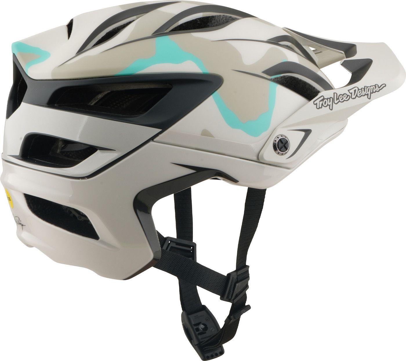 Casque VTT Troy Lee Designs A3 Mips  Halo Pumice Camo Gris/Beige