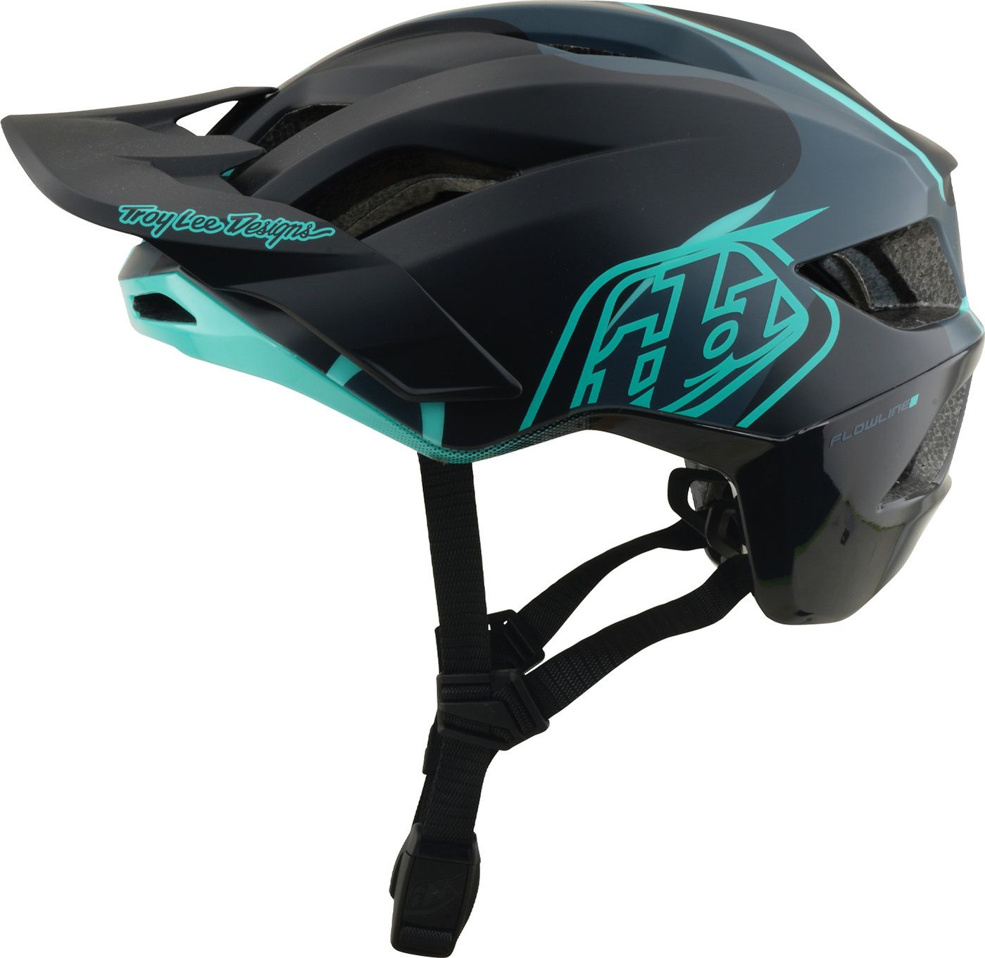 Casque VTT Troy Lee Designs Flowline SE Mips Stacks Charcoal/Sienna