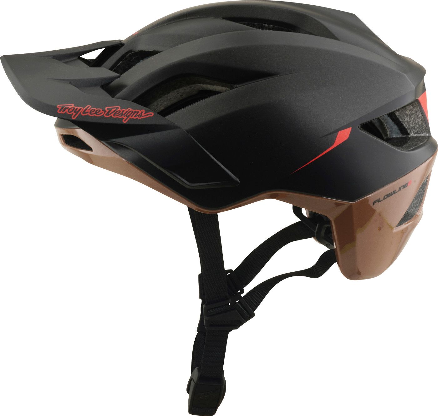 Casque VTT Troy Lee Designs Flowline SE Mips Badge Sienna Camo