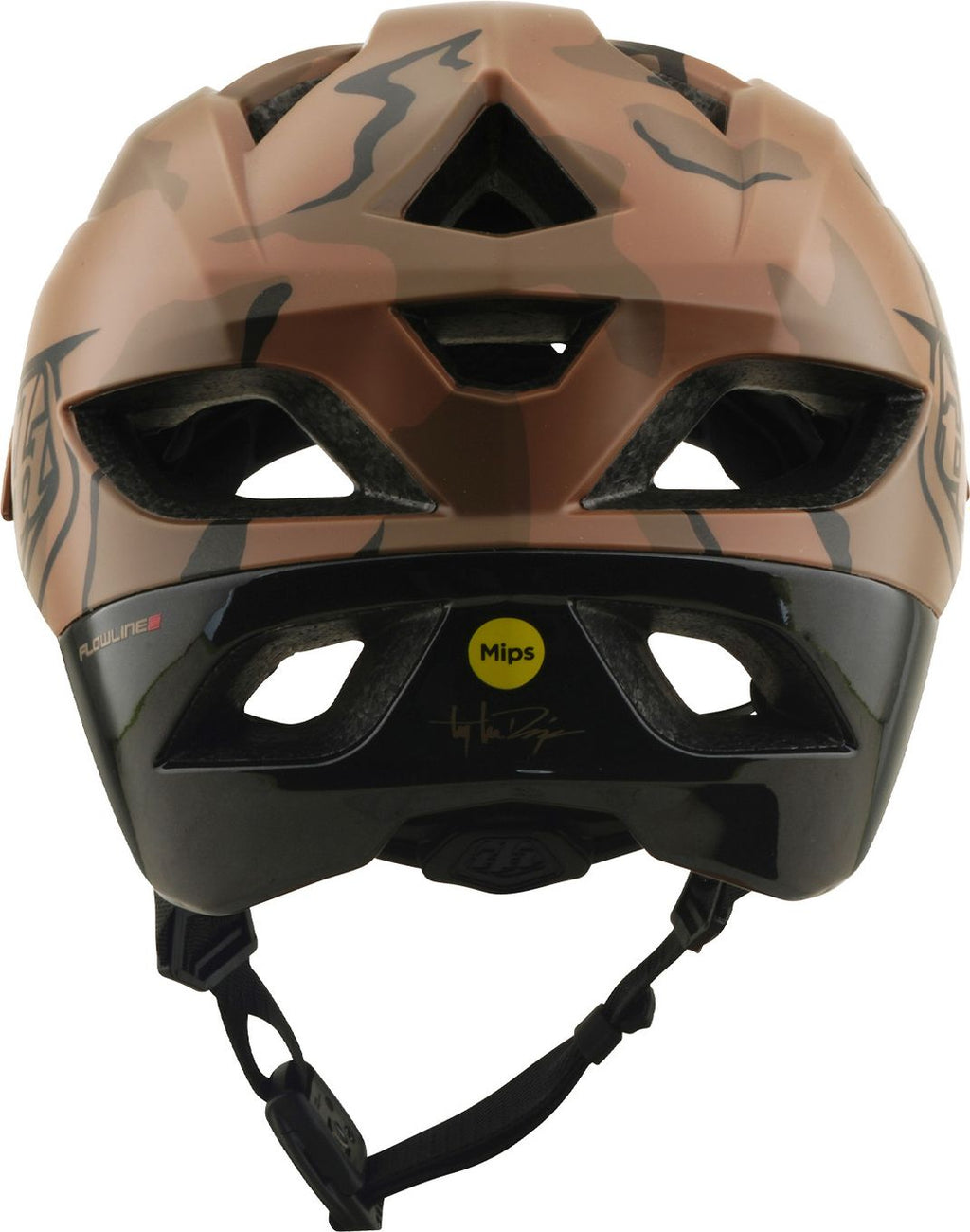 Casque VTT Troy Lee Designs Flowline SE Mips Badge Sienna Camo