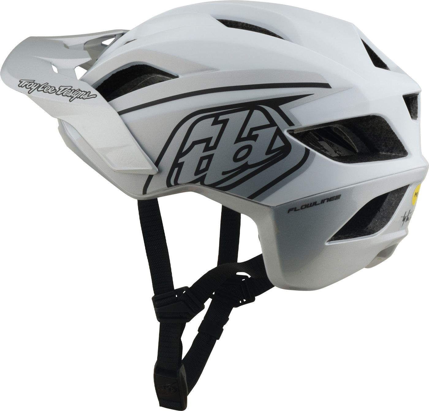 Casque VTT Troy Lee Designs Flowline SE Mips Phantom Blanc