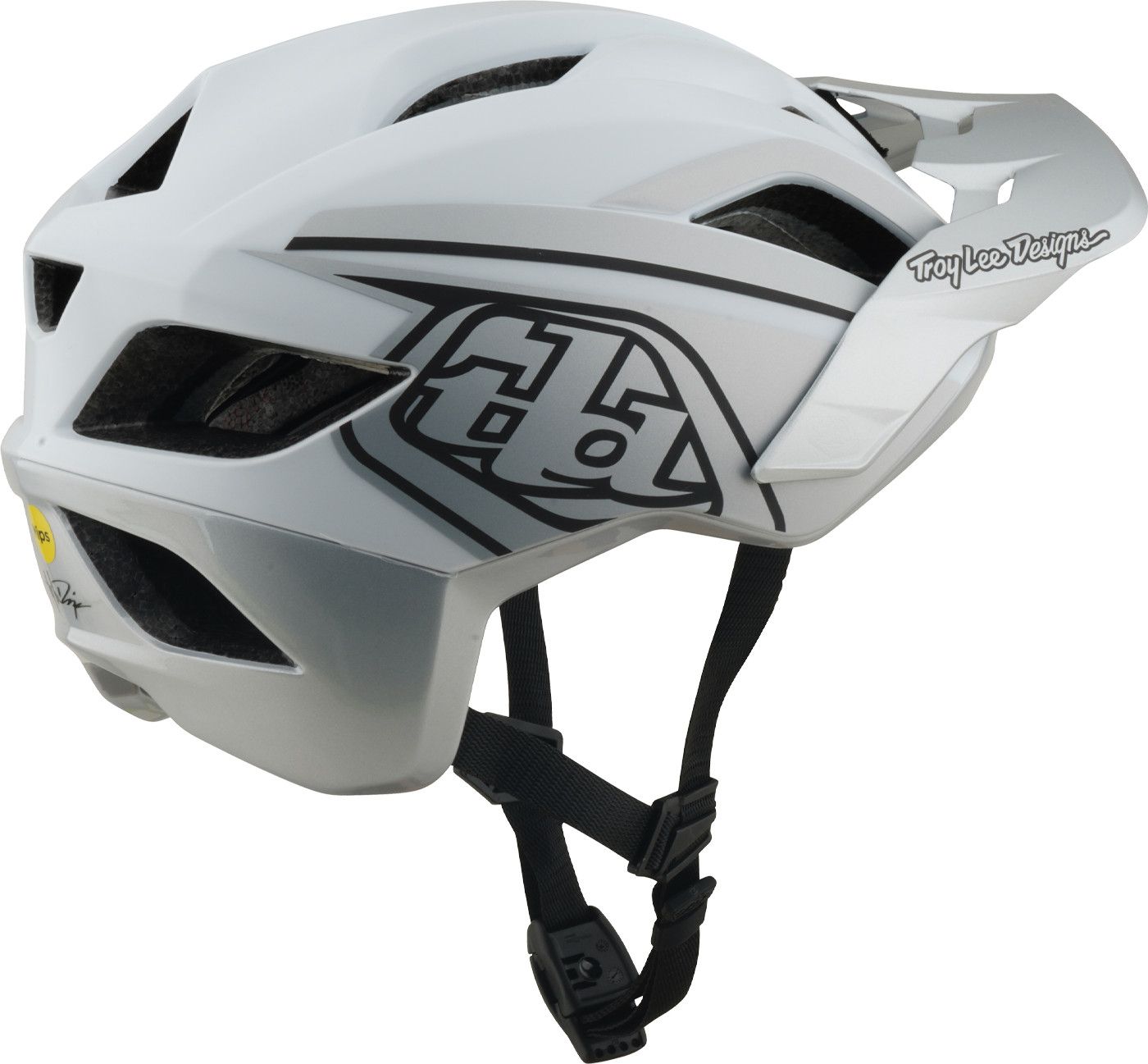 Casque VTT Troy Lee Designs Flowline SE Mips Phantom Blanc