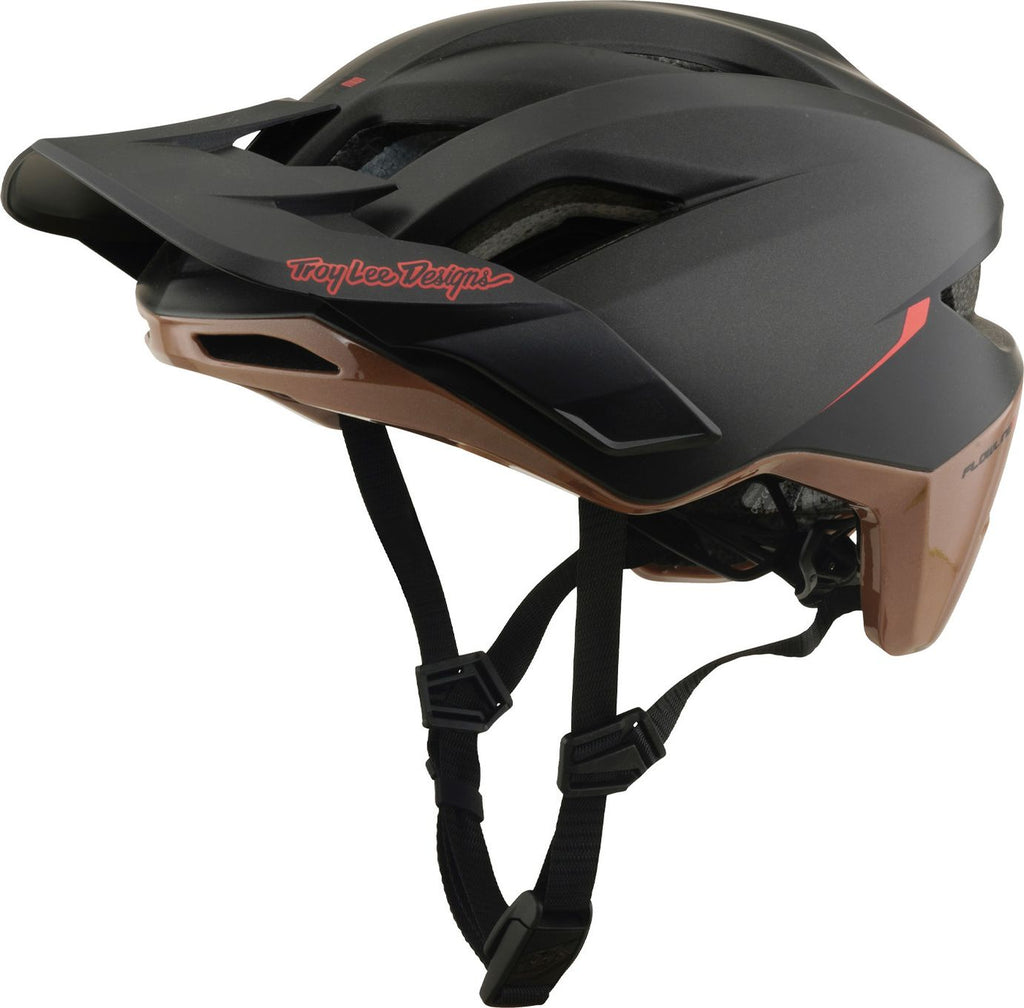 Casque VTT Troy Lee Designs Flowline SE Mips Stacks Charcoal/Sienna