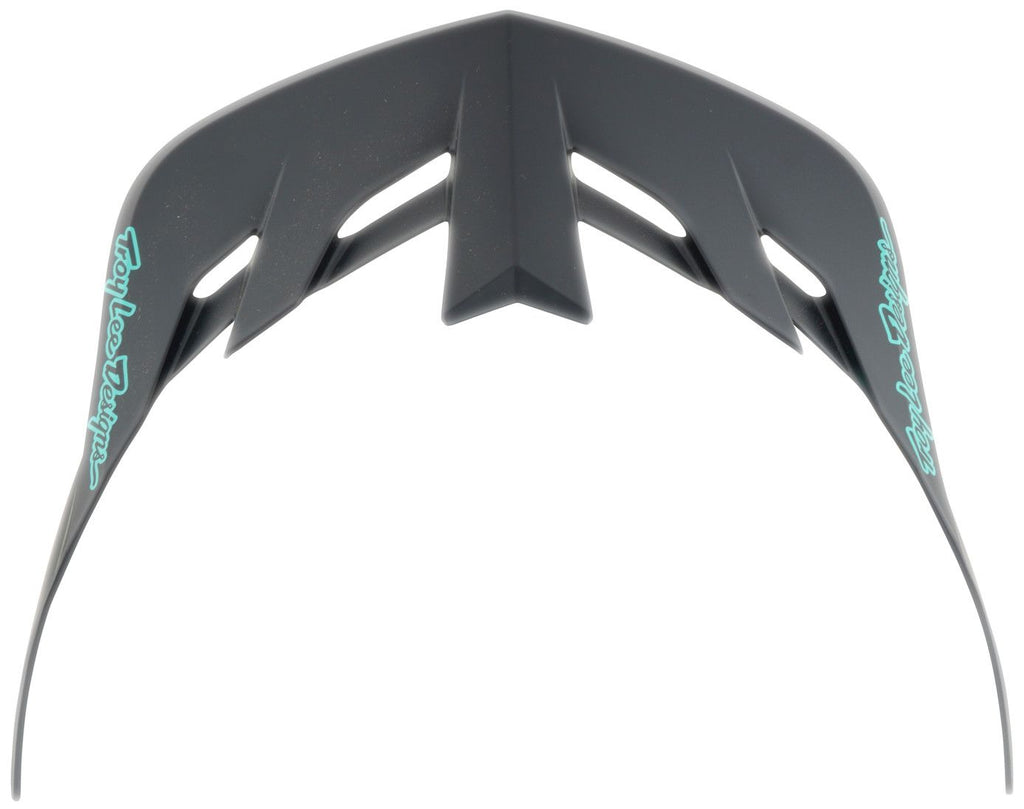 Casque VTT Troy Lee Designs Flowline SE Mips Badge Carbon Real Teal