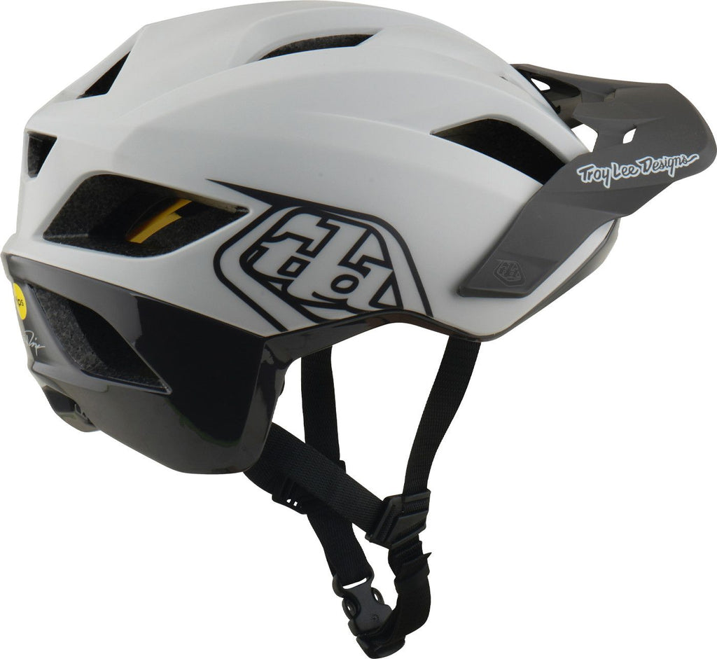 Casque VTT Troy Lee Designs Flowline Mips Point Gris