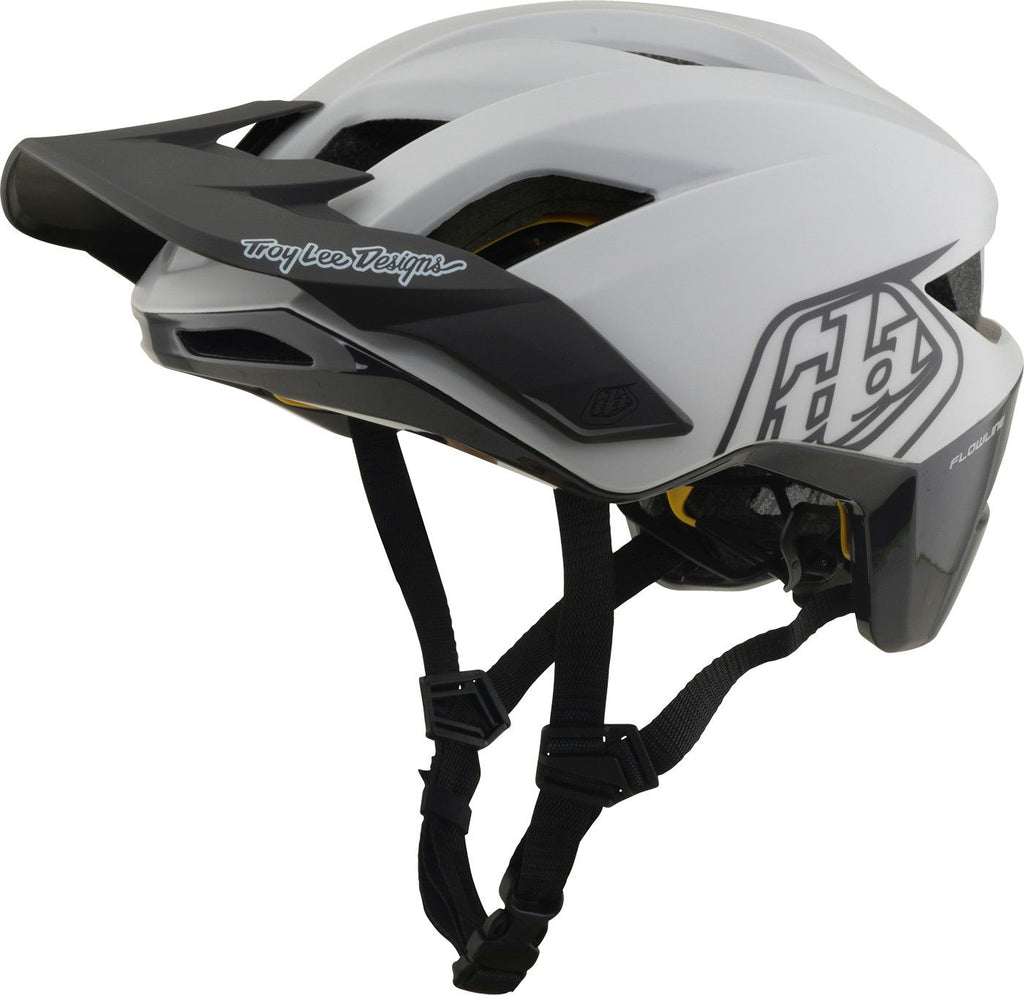 Casque VTT Troy Lee Designs Flowline Mips Point Gris