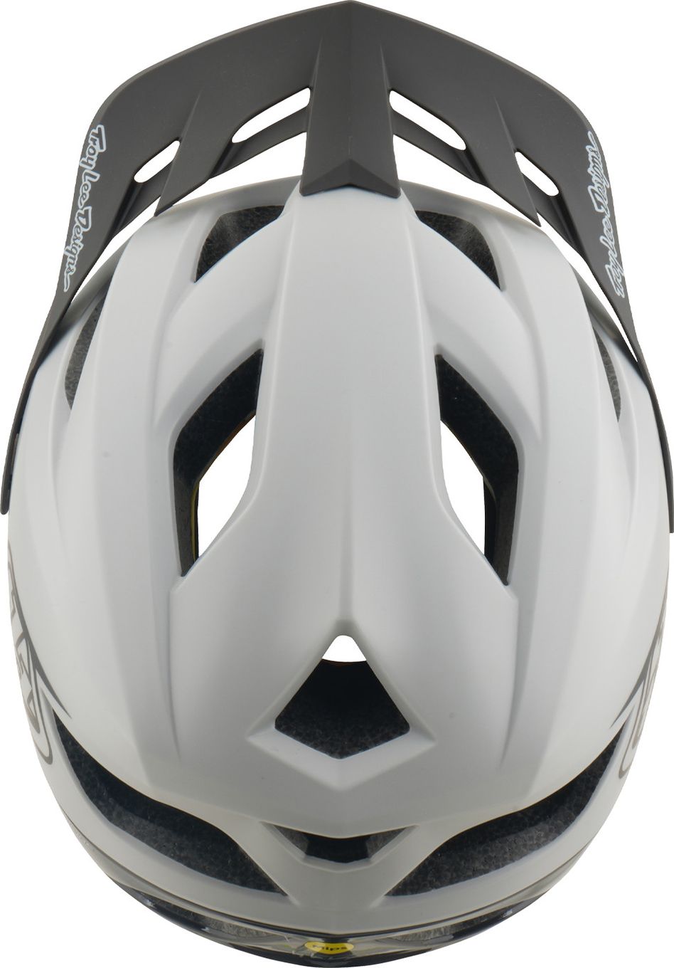Casque VTT Troy Lee Designs Flowline Mips Point Gris