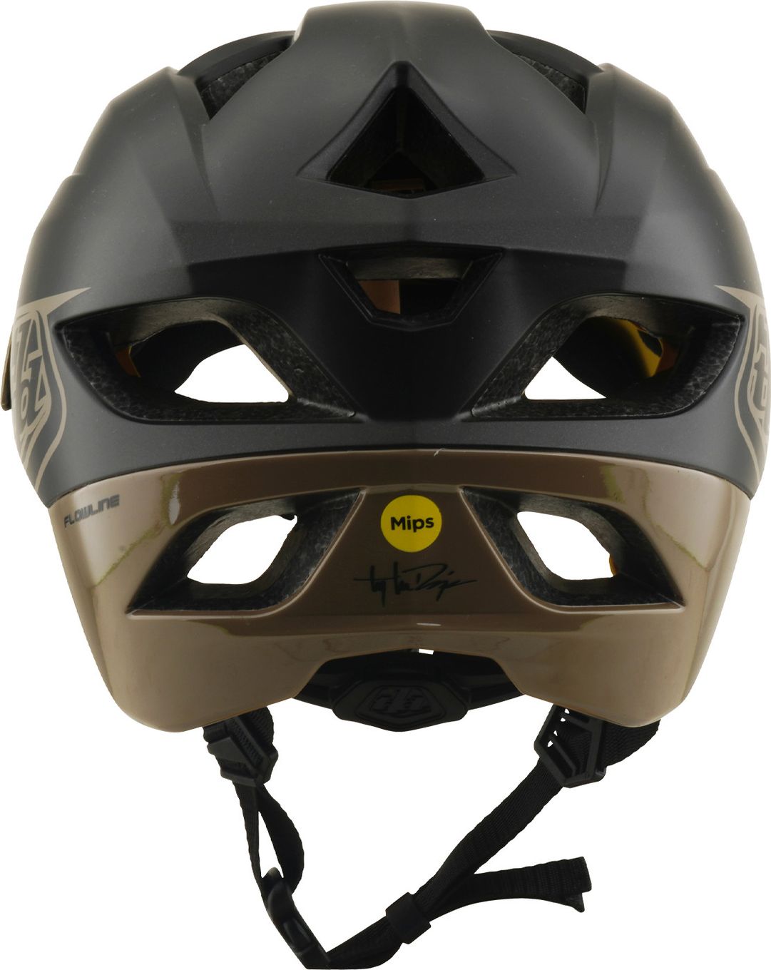 Casque VTT Troy Lee Designs Flowline Mips Point Charcoal Timber
