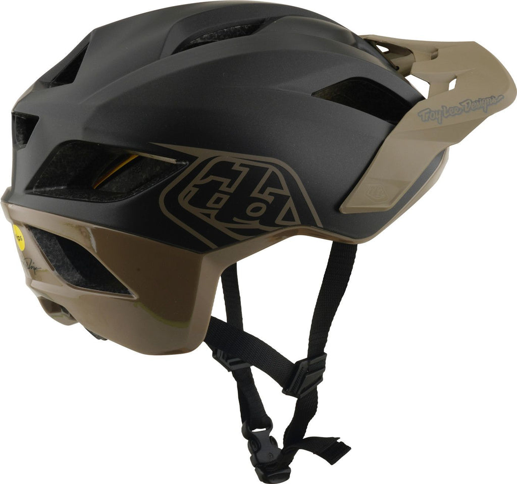 Casque VTT Troy Lee Designs Flowline Mips Point Charcoal Timber