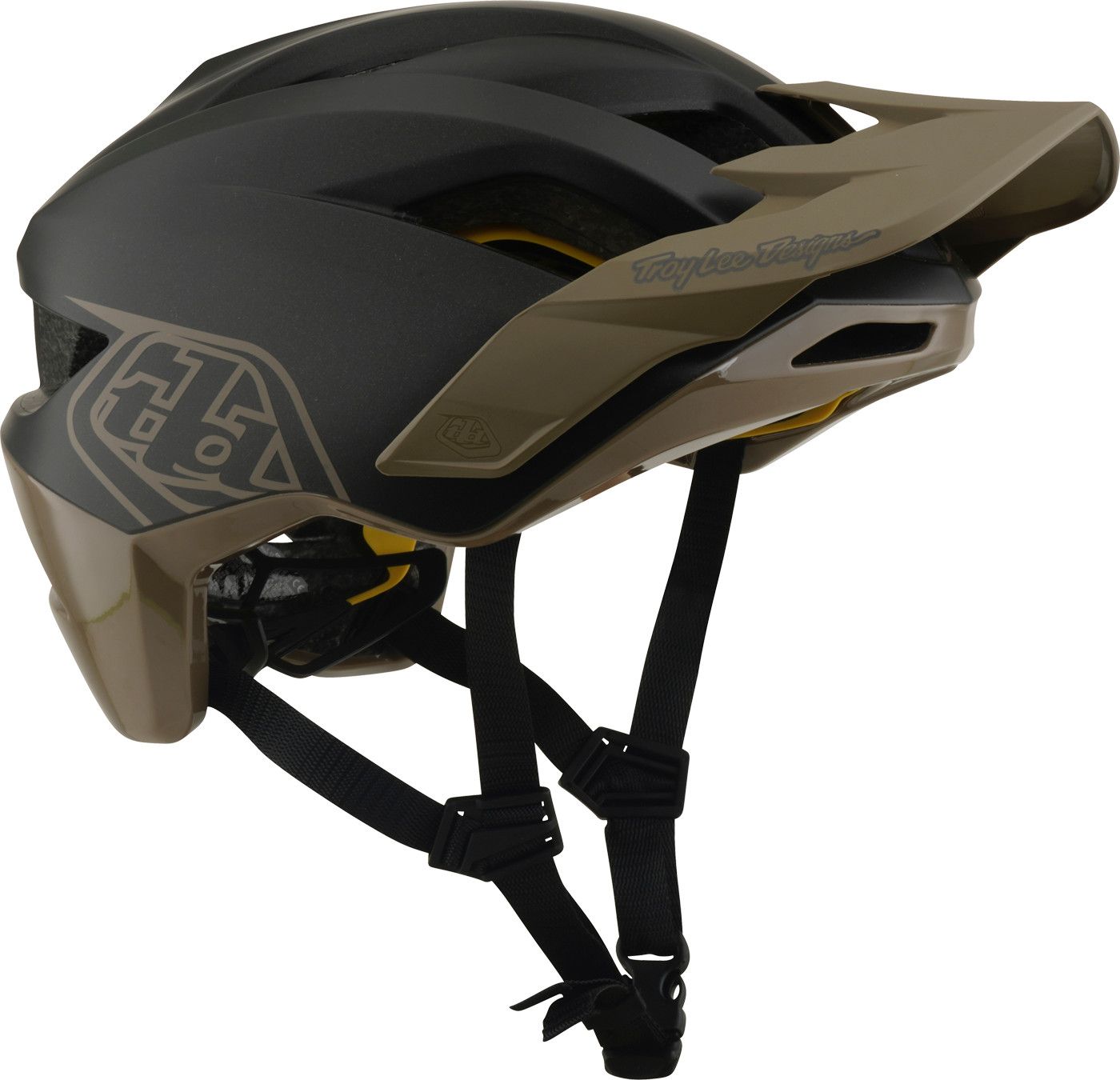 Casque VTT Troy Lee Designs Flowline Mips Point Charcoal Timber