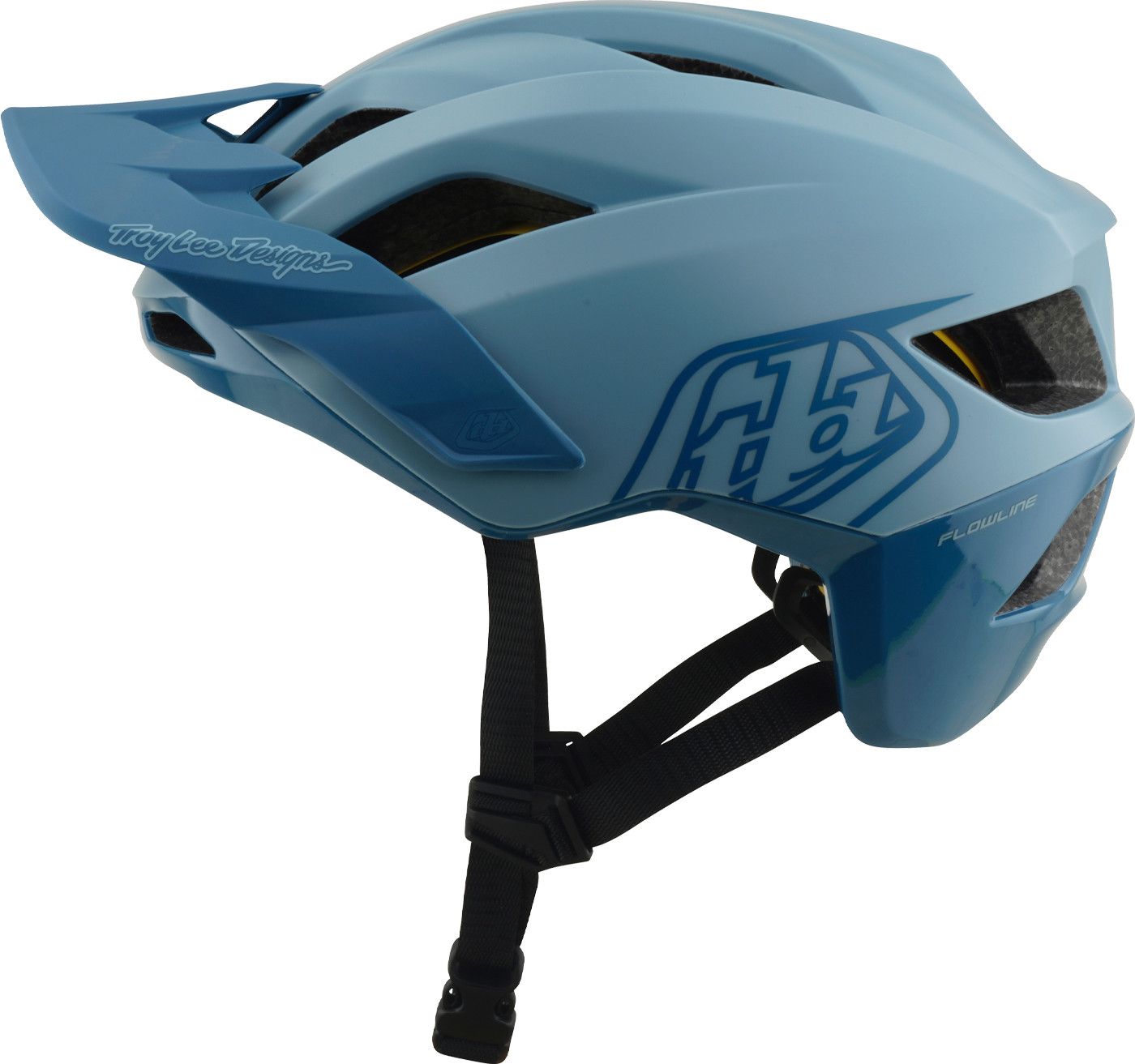 Casque VTT Troy Lee Designs Flowline Mips Point Charcoal Timber