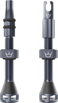 Valves Tubeless Peaty's V2 Holeshot Fast Flow Gris Slate
