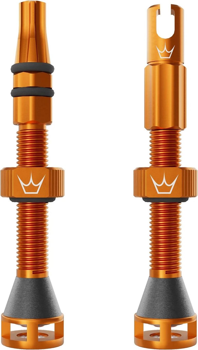 Valves Tubeless Peaty's V2 Holeshot Fast Flow Orange Mango