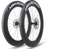 Paire de roues carbone route – MaKadamm stark u80 disc premium à pneus – 1738gr la paire – centerlock – axe 12x100 | 12x142