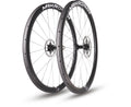 Paire de roues carbone route – MaKadamm stark u40 disc premium à pneus – 1337gr la paire – centerlock – axe 12x100 | 12x142