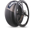 Paire de roues carbone route – MaKadamm eleva/leads disc xpremium à pneus – 1553gr la paire – centerlock – axe 12x100 | 12x142