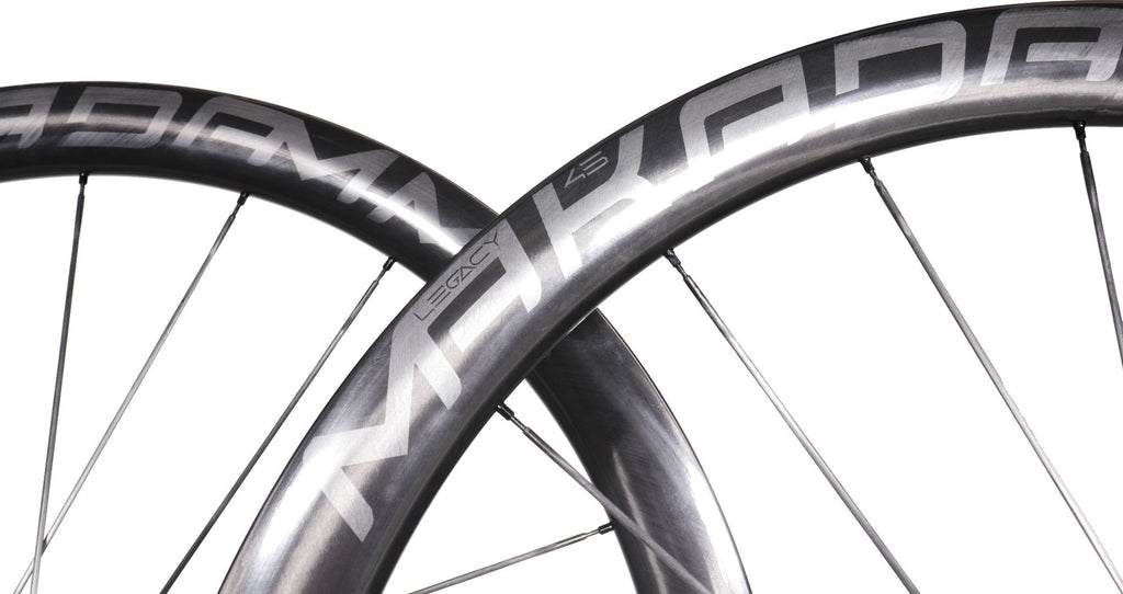 Paire de roues carbone route – MaKadamm legacy 45 disc héritage édition à pneus – 1027 gr la paire –centerlock–12x100 | 12x142