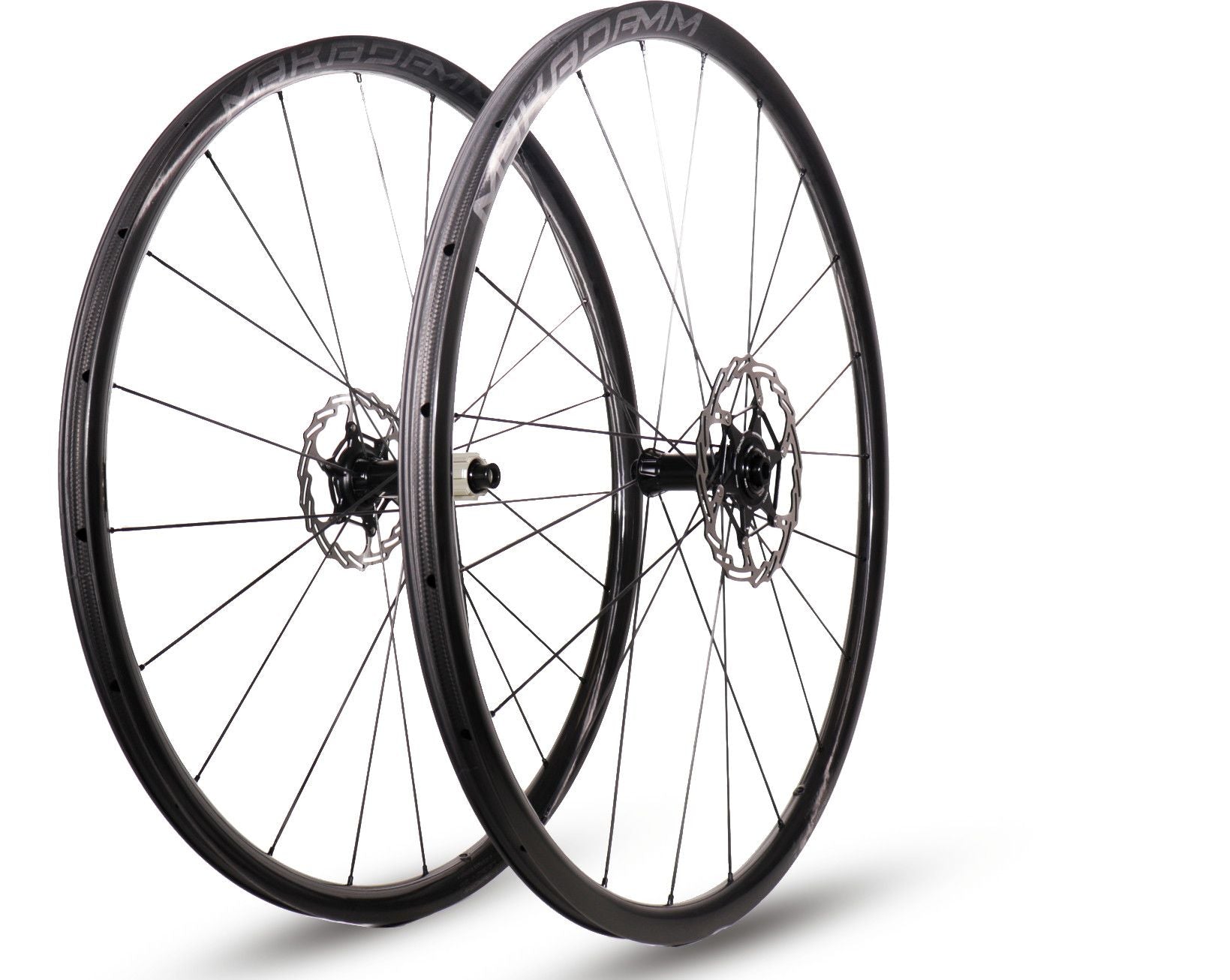 Paire de roues carbone route – MaKadamm legacy 25 disc héritage édition à pneus – 837 gr la paire – centerlock – axe 12x100 | 12x142
