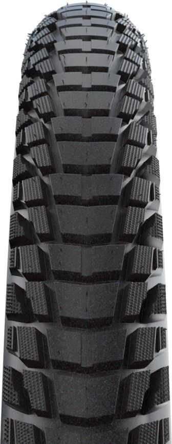 Pneu Schwalbe Marathon Plus Tour 700 mm Tubetype Rigide SmartGuard Addix Green E-Bike 50 Noir Réfléchissant