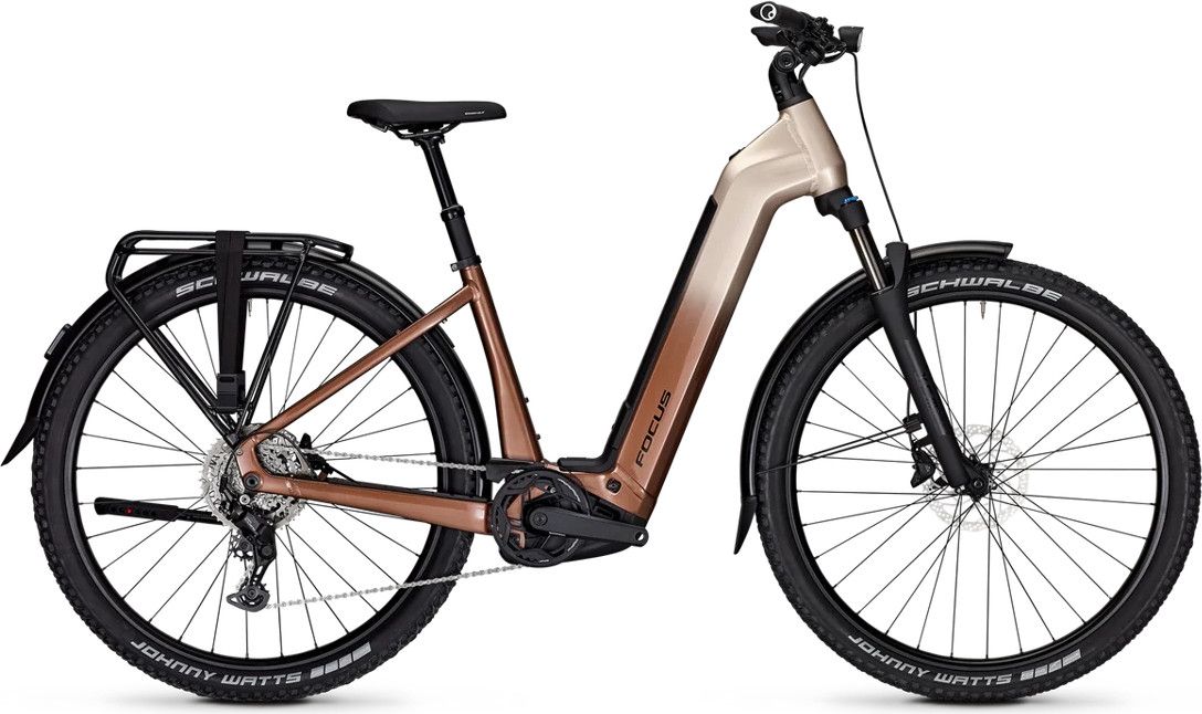 VTC Électrique Focus Aventura² 6.7 Shimano Cues 9V 540Wh 29'' Marron 2026