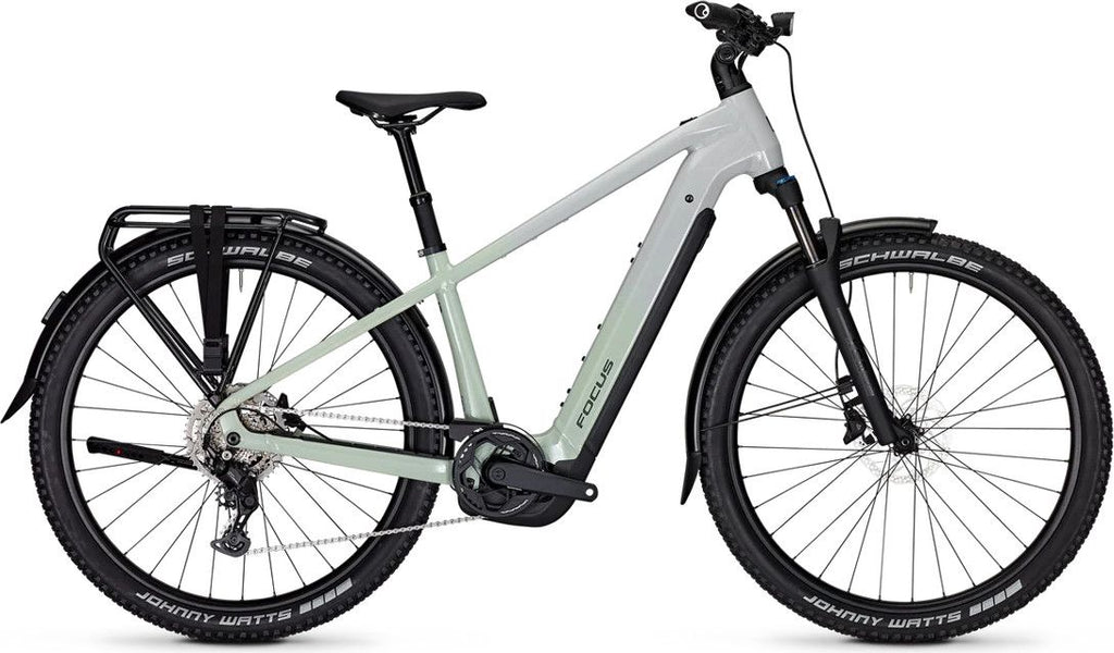 VTC Électrique Focus Aventura² 6.7 X Shimano Cues 9V 600Wh 29'' Gris/Vert 2026