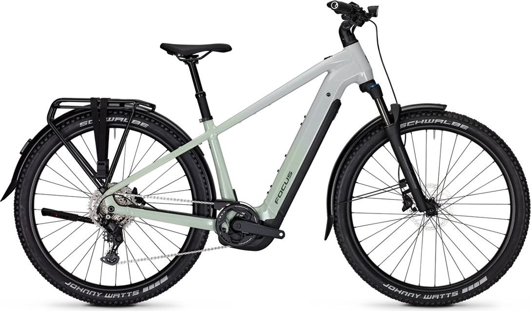 VTC Électrique Focus Aventura² 6.7 X Shimano Cues 9V 600Wh 29'' Gris/Vert 2026