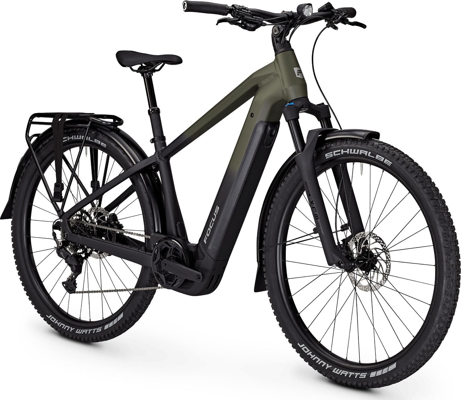 VTC Électrique Focus Aventura² 6.7 X Shimano Cues 9V 600Wh 29'' Vert/Noir 2026