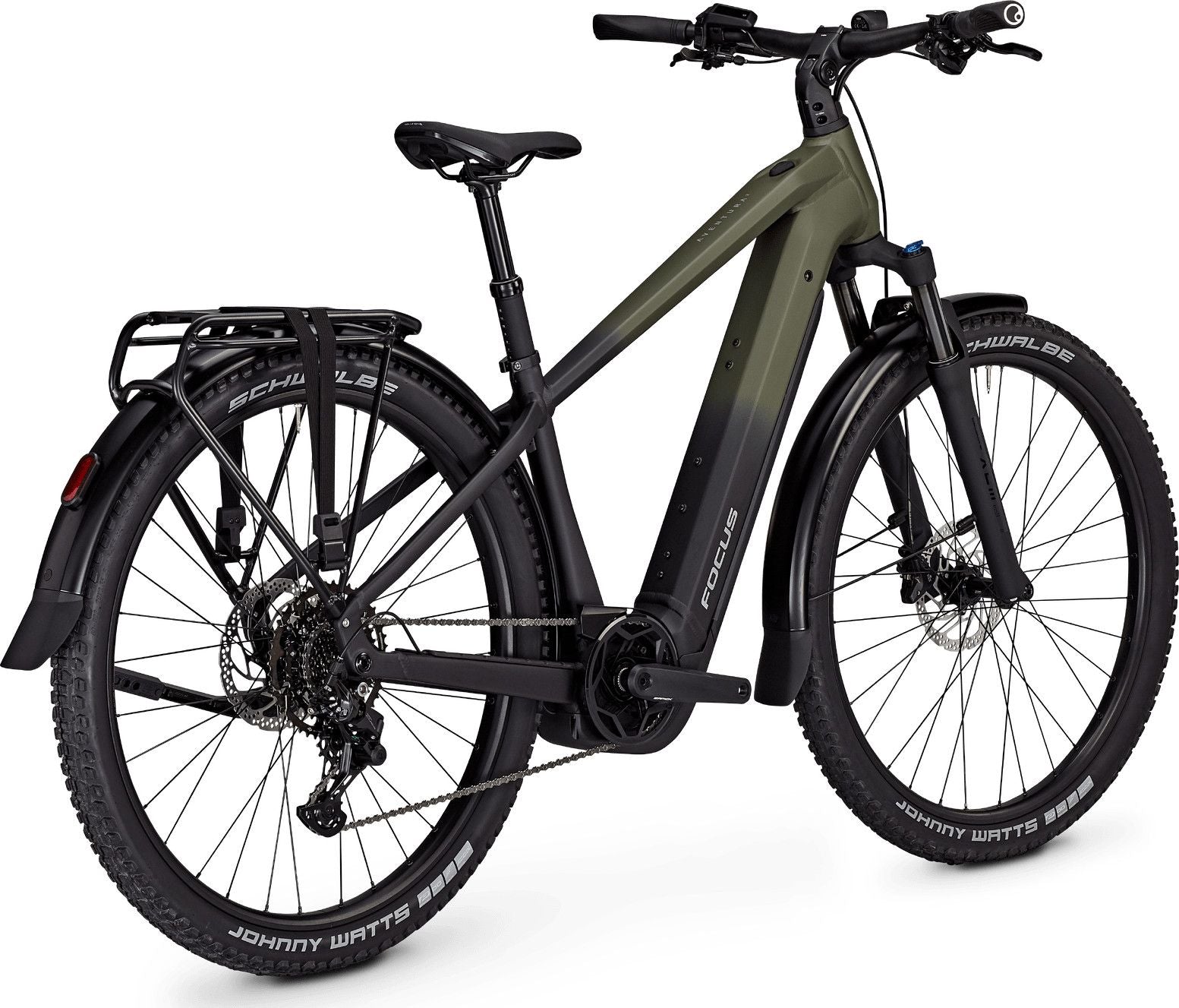 VTC Électrique Focus Aventura² 6.7 X Shimano Cues 9V 600Wh 29'' Vert/Noir 2026