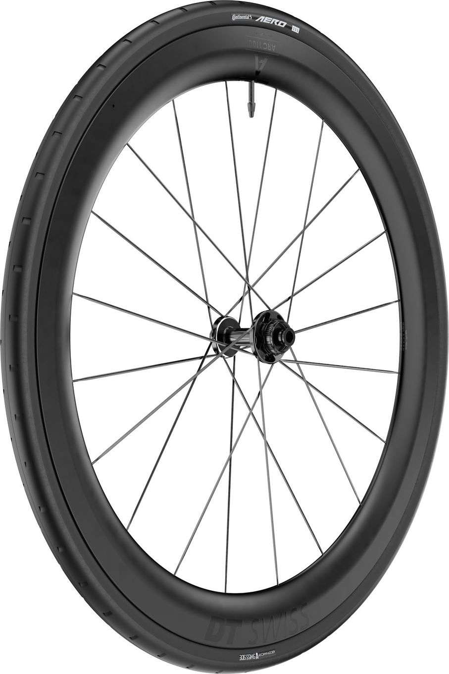 Roue Avant DT Swiss ARC 1100 Dicut DB 55 Disc WTS 700mm | 12x100mm | Centerlock